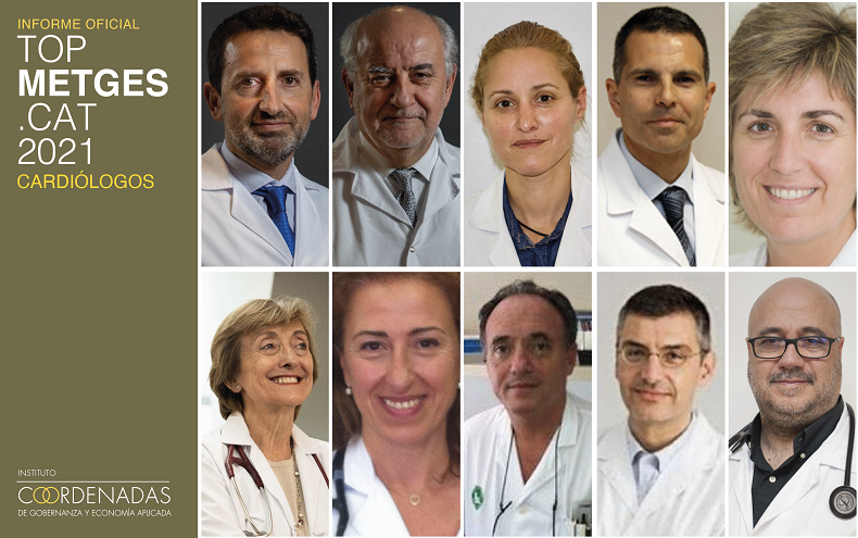 Diez cardiólogos destacados de los catalanes