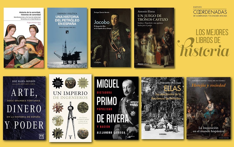 Para exponer Trueno nuestra 10 mejores libros de historia de España en la Feria del Libro