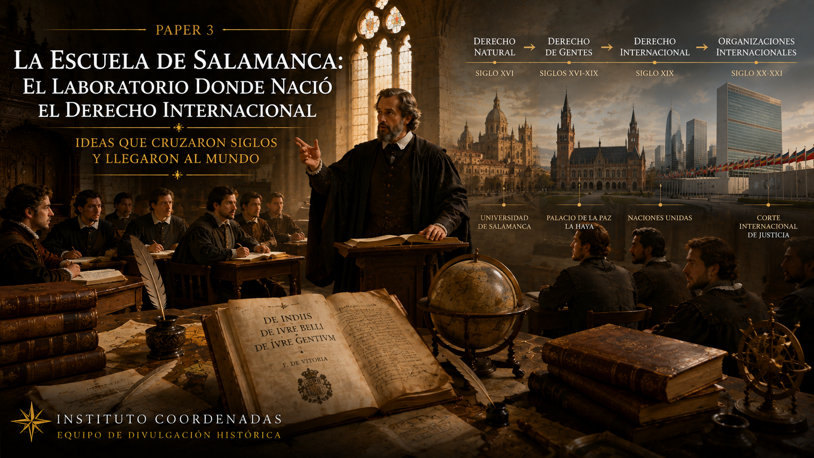 La escuela de Salamanca: El laboratorio donde nació el derecho internacional La escuela de Salamanca: El laboratorio donde nació el derecho internacional